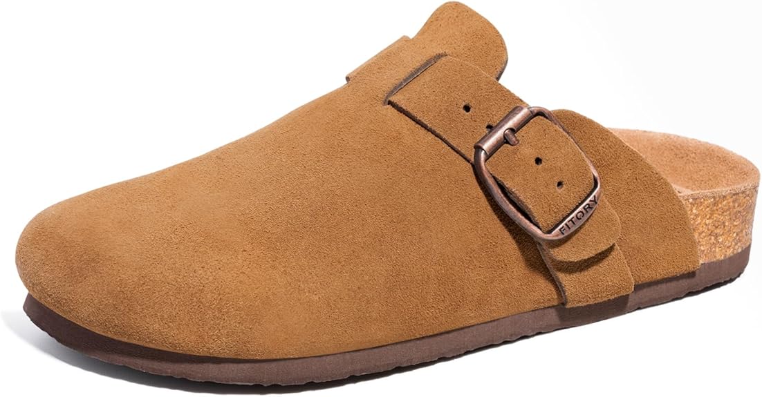 Men’s Suede Clogs